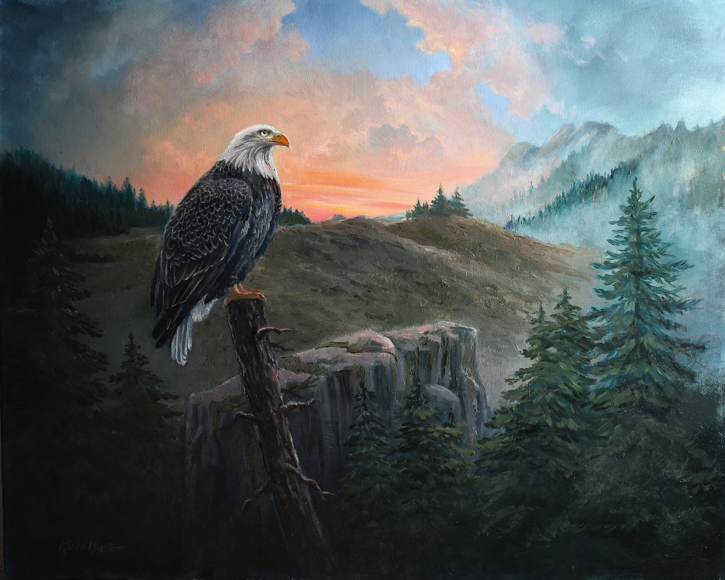 "Witness to the Dawn" Greeting Card