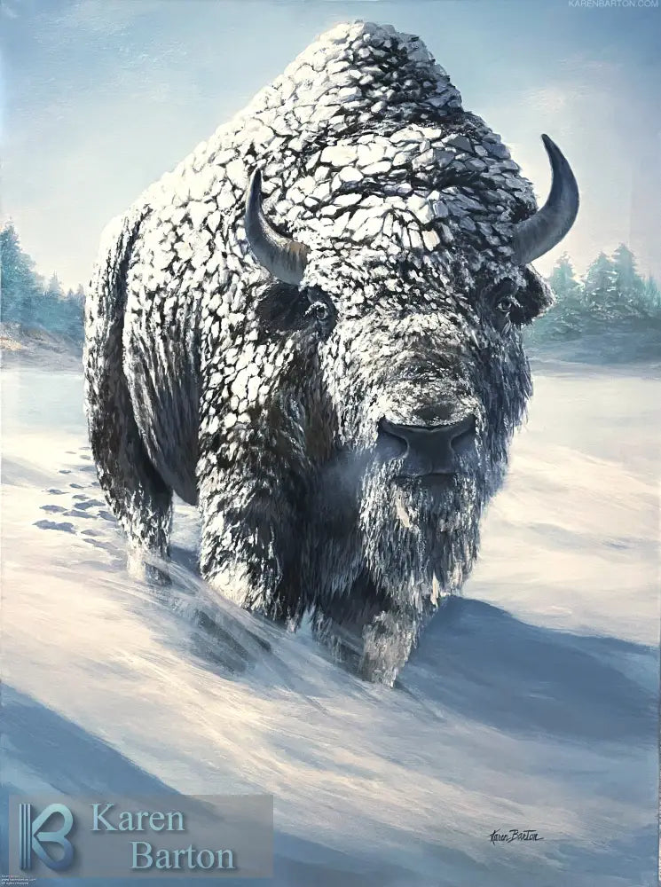 ’Winter’s Breath’ Limited Edition Giclée Print By Karen Barton