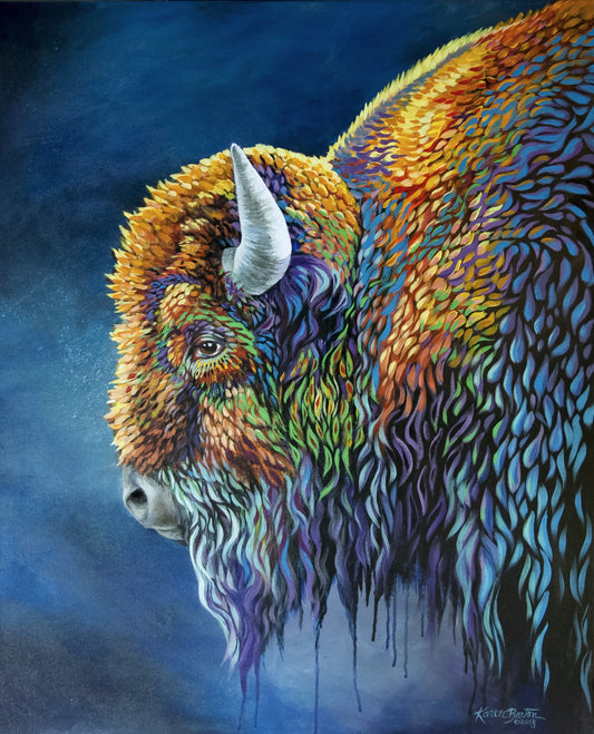 Colorful Wildlife Modern Art Paintings