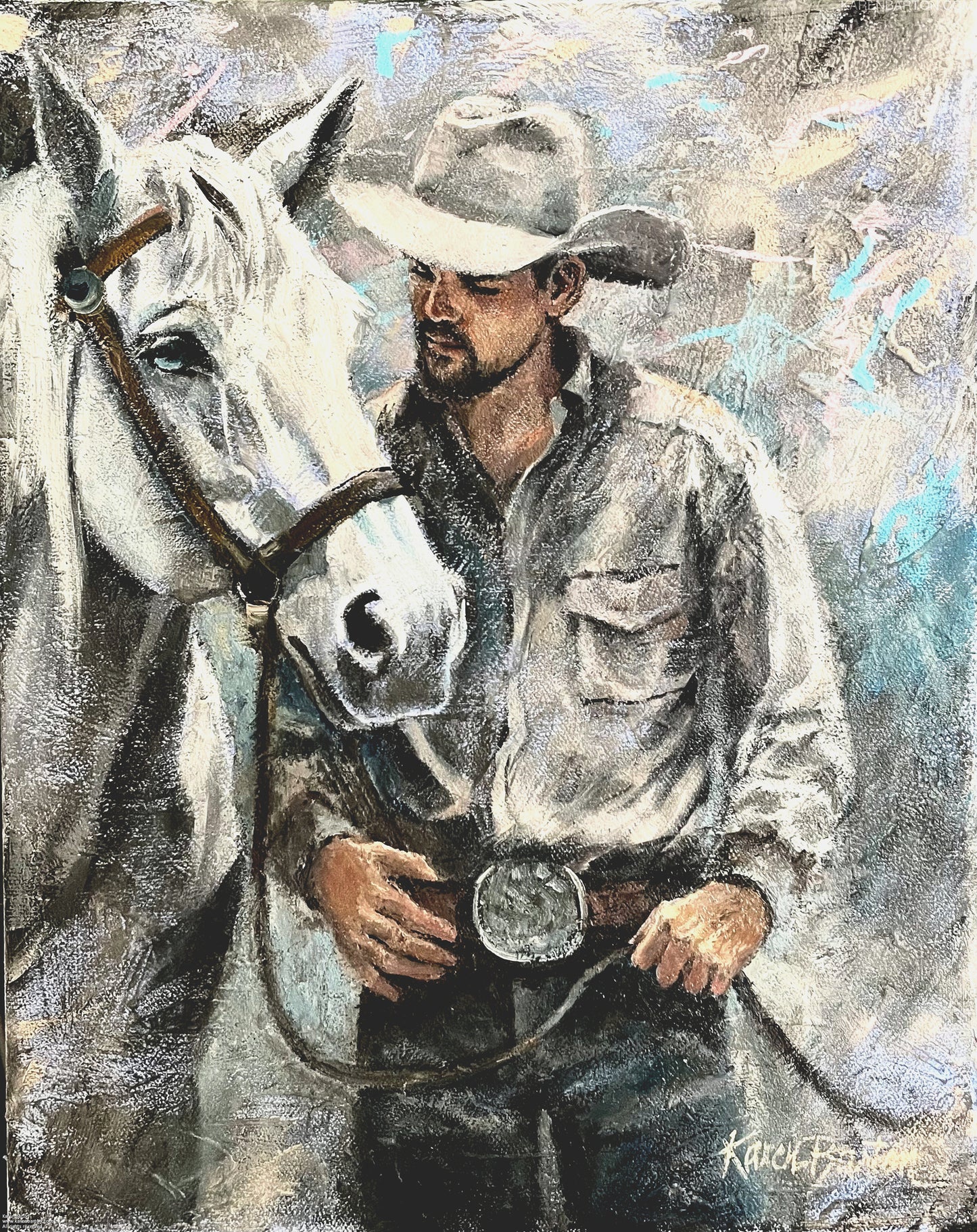 5X7 Colorful Wildlife Western Greeting Cards