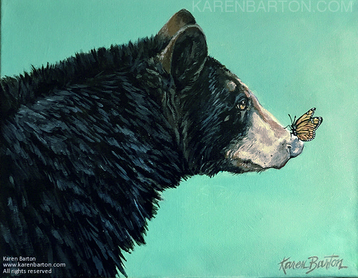 5X7 Colorful Wildlife Western Greeting Cards