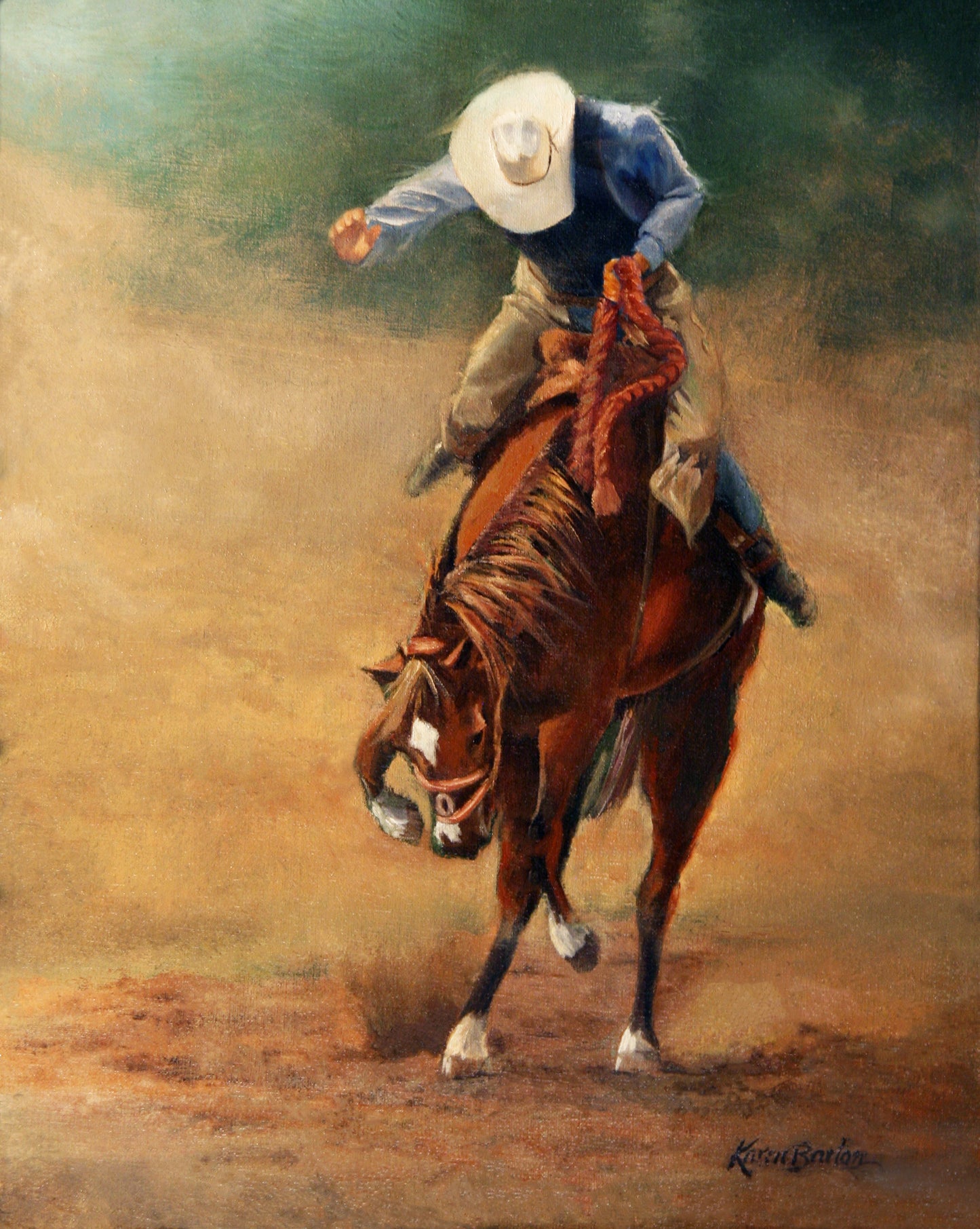 5X7 Colorful Wildlife Western Greeting Cards