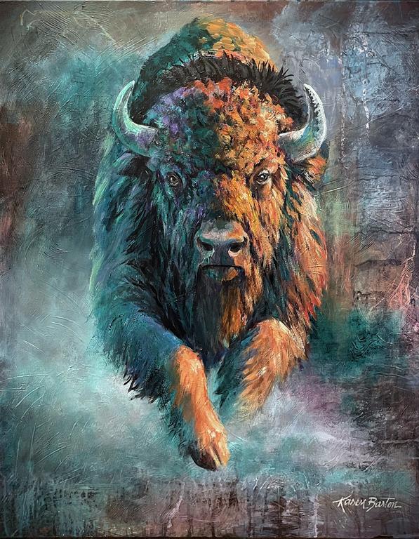 5X7 Colorful Wildlife Western Greeting Cards