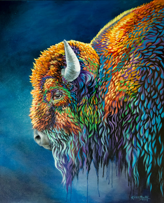 "Color of Time" Greeting Card